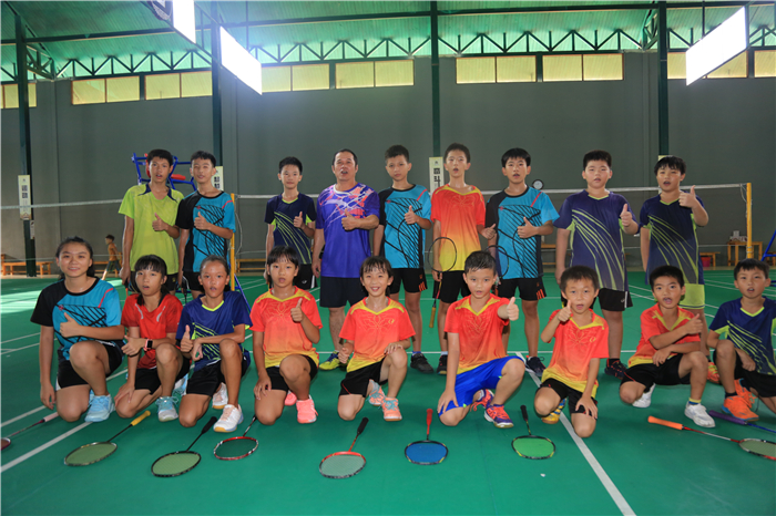 8、羽毛球小選手集結(jié)檳榔谷 備戰(zhàn)李寧杯全島羽毛球大賽