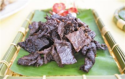 南圣牛肉干。